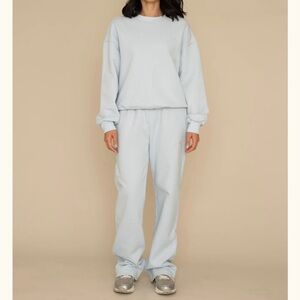 Light Blue crybaby Women's Sweat set